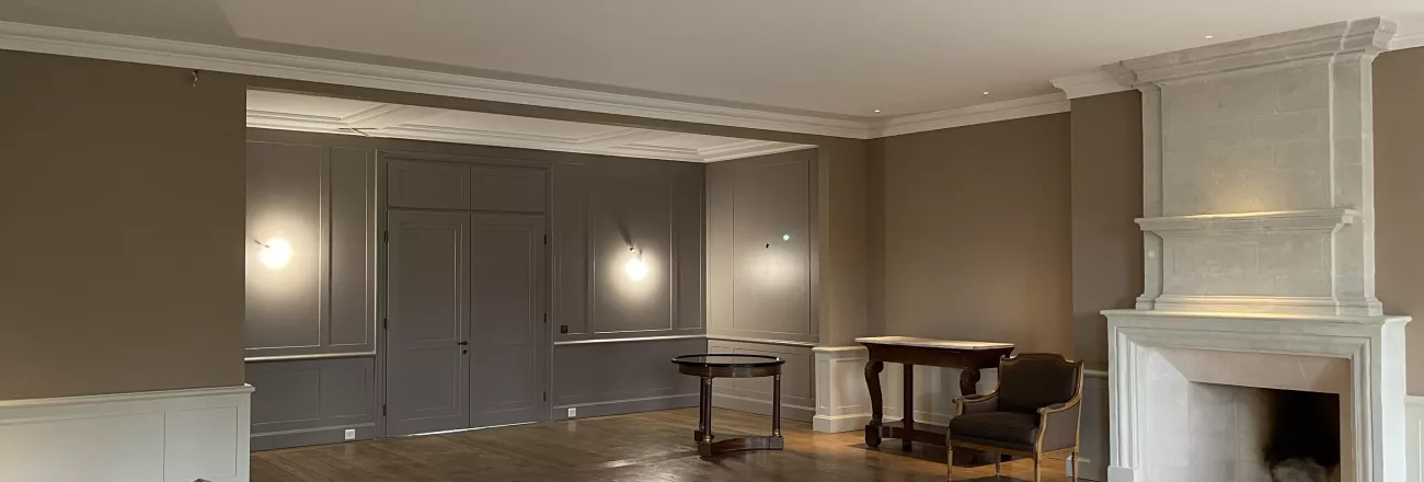 Décoration intérieure réalisée par G. Pucci SA